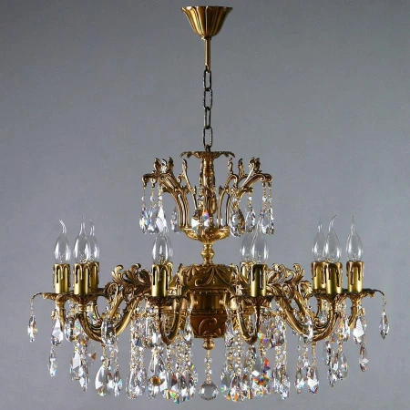 Люстра AMBIENTE by BRIZZI 2118/10 AB Tear drop GRANADA