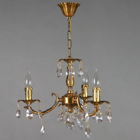 Люстра AMBIENTE by BRIZZI 2226/3 AB Tear Drop BENISA