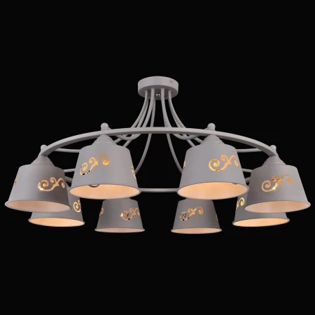 Люстра Natali Kovaltseva PRIME 75100/8C STAIN GRAY PRIME