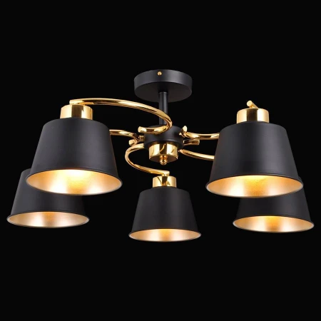 Люстра Natali Kovaltseva GRAFF 75098/5C GRAY GRAFF