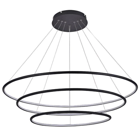 Светильник Donolux S111024/3R 144W Black In Ring Led