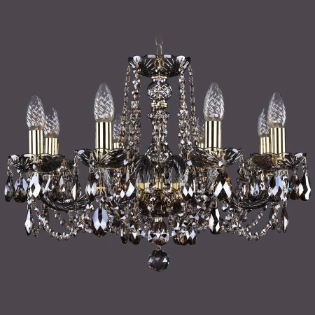 Хрустальная люстра Bohemia Ivele Crystal 1402/8/195/G/M731