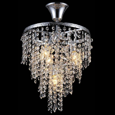 Хрустальная люстра Natali Kovaltseva 70024-3+1C CHROME NICE