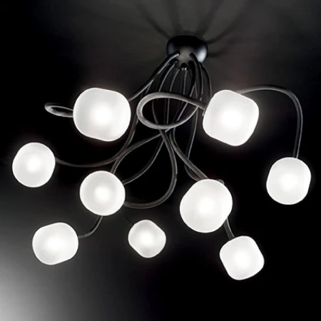 Светильник Ideal Lux OCTOPUS PL9 NERO