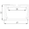 Профиль алюминиевый DesignLed LS.4932 Профиль алюминиевый DesignLed LS.4932