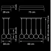 Подвесная люстра Lightstar Simple Light 803080