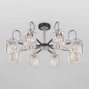 Потолочная люстра Eurosvet Tenia 70090/8 графит