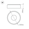 Потолочный светодиодный светильник Arlight SP-Tor-Ring-Surface-R460-33W Day4000 022134(1) Потолочный светодиодный светильник Arlight SP-Tor-Ring-Surface-R460-33W Day4000 022134(1)