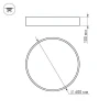 Потолочный светодиодный светильник Arlight SP-Tor-Pill-R600-50W Day4000 022130(1) Потолочный светодиодный светильник Arlight SP-Tor-Pill-R600-50W Day4000 022130(1)