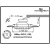 Встраиваемый светильник Novotech Ligna 370272