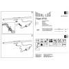 Подсветка для зеркал Ideal Lux Edgar Ap D45