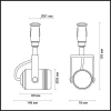 Трековый светильник Odeon Light Flexi Mini 3627/1