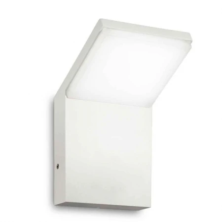 Уличный настенный светодиодный светильник Ideal Lux Style Ap Bianco 4000K
