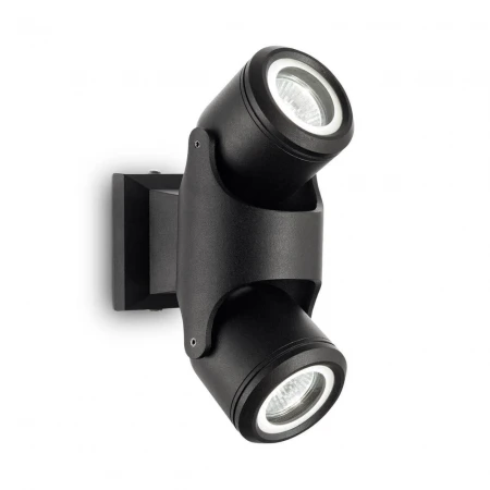 Уличный настенный светильник Ideal Lux Xeno AP2 Nero