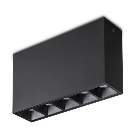 Потолочный светодиодный светильник Ideal Lux Lika 10W Surface BK