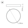 Потолочный светодиодный светильник Arlight SP-Tor-Pill-R800-94W Warm3000 023003(2) Потолочный светодиодный светильник Arlight SP-Tor-Pill-R800-94W Warm3000 023003(2)