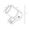 Уличный светильник Arte Lamp Mistero A3303AL-1WH Уличный светильник Arte Lamp Mistero A3303AL-1WH