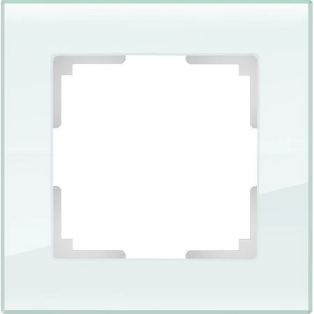 Рамка на 1 пост favorit натуральное стекло